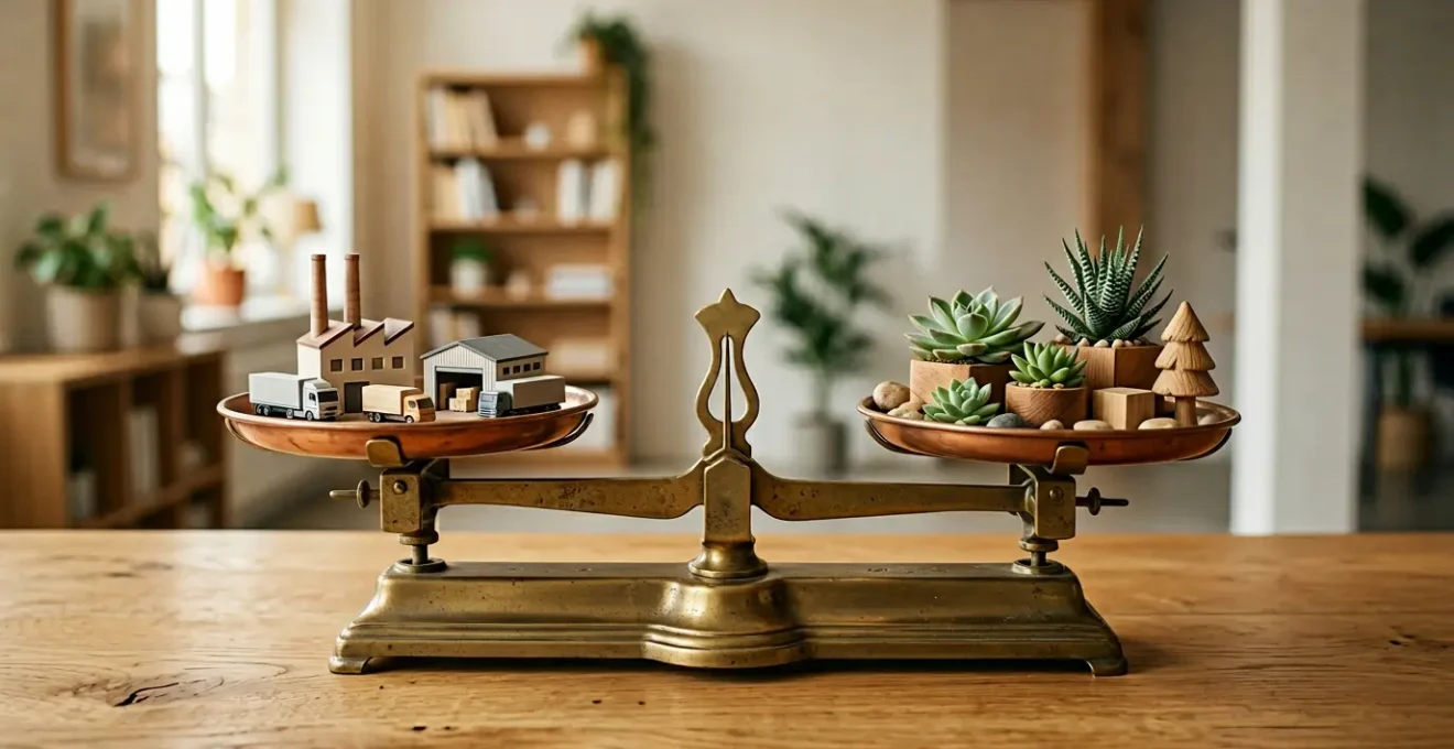 Image éditoriale représentant la stratégie bas-carbone en entreprise PME