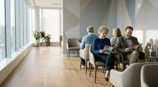 Calendrier visuel des dépistages de santé recommandés après 50 ans