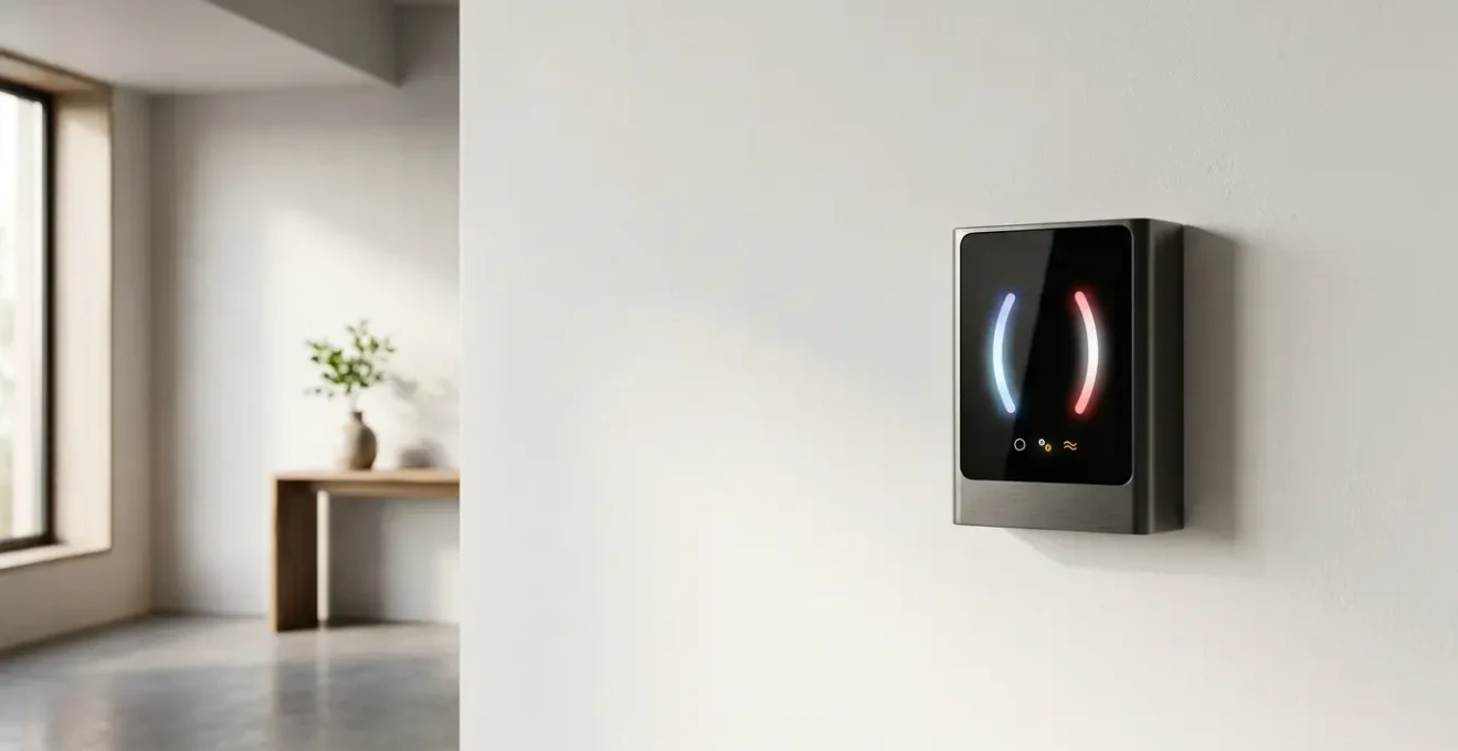 Compteur électrique Linky affichant différentes couleurs de tarification avec graphique de consommation en arrière-plan