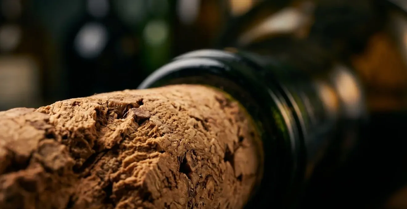Visualisation macro de la strategie de reinvestissement avec bouteilles de vin et concept de croissance patrimoniale