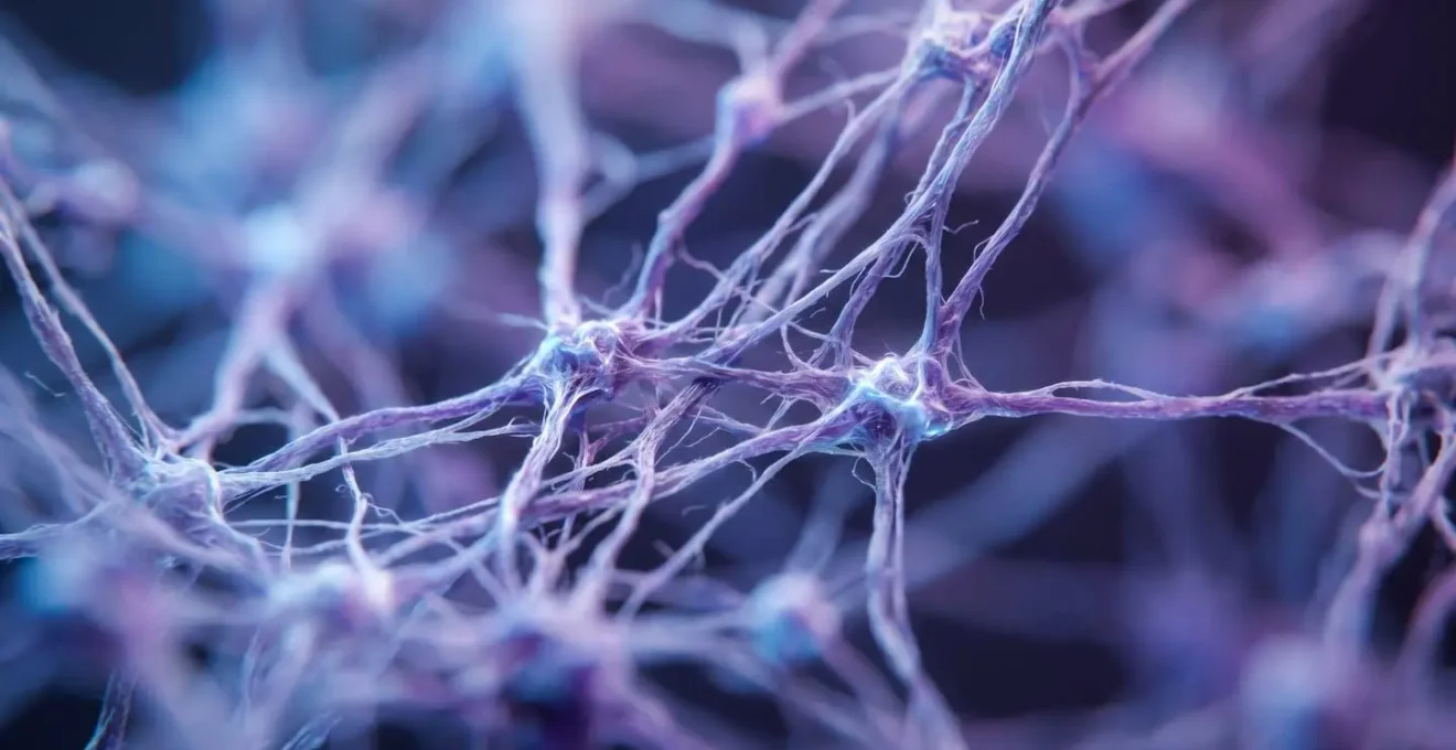 Illustration du mécanisme des récepteurs nicotiniques dans le cerveau